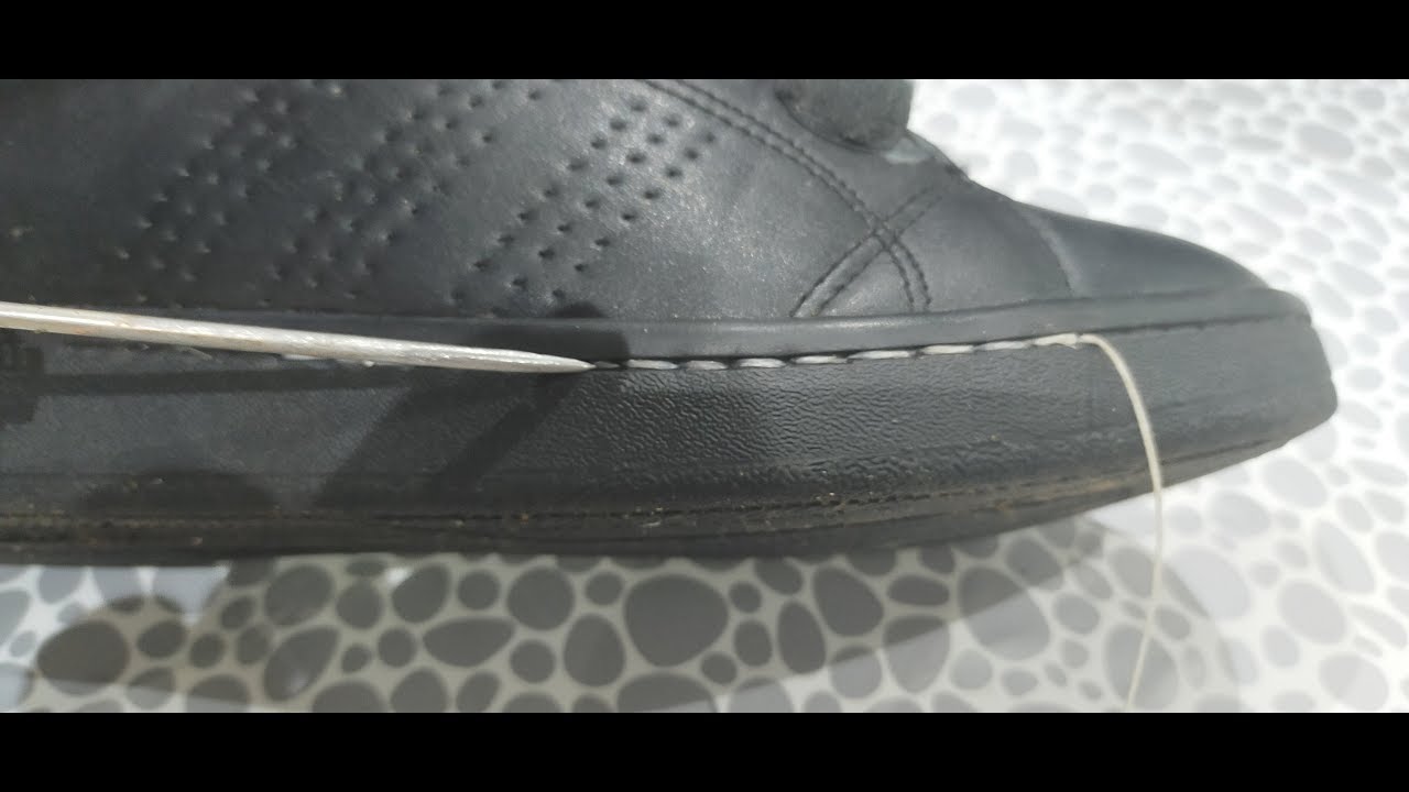 الخياطة يدويا ً مع عقدة السير وتركيبه