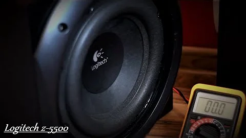 LOGITECH Z-5500 - ULTRA EXTREME BASS MAX EXCURSION (PL) | 4K 2018