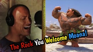 The Rock You Welcome Moana!!