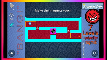 Brain It On! 7 Community Levels "BANG!" solved by nagmok