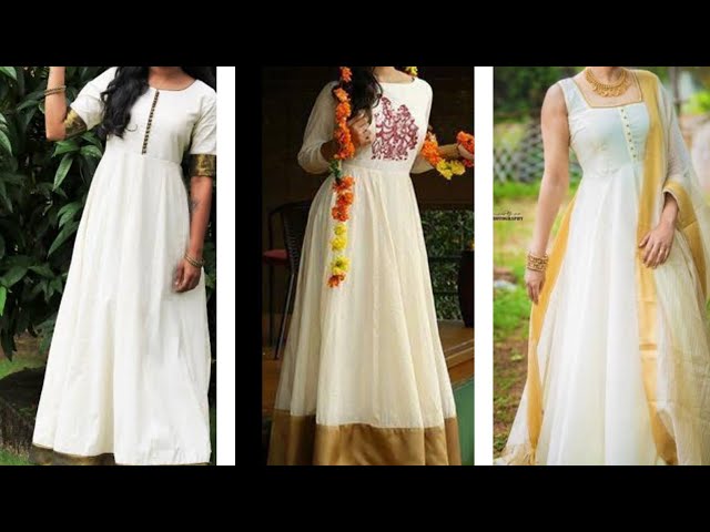 Pin by Jasna Sudhan on Half Saree | Kerala saree blouse designs, Set saree,  Half saree designs