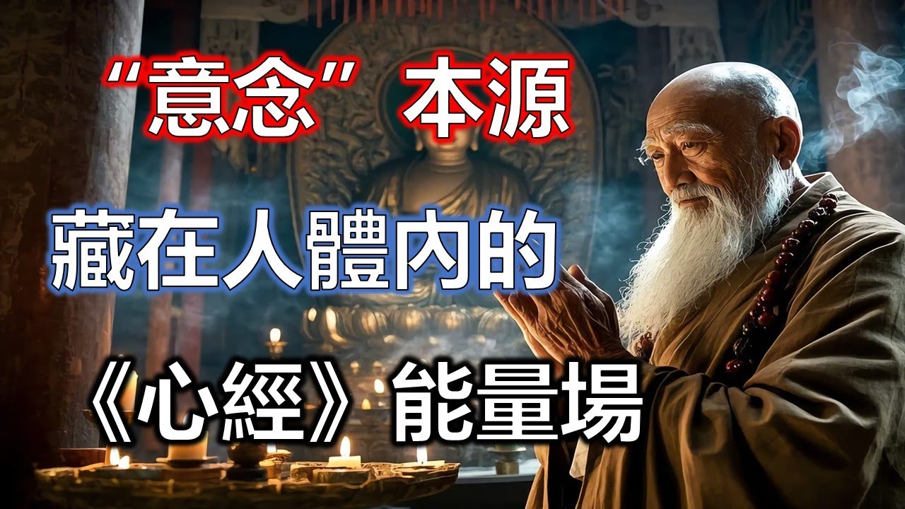 意念力“是超能力嗎？佛經揭露“意念”本源！淺談藏在人體內的《心经》能量場#佛學#智慧#因果
