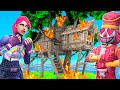 HO DISTRUTTO LA CASA SULL'ALBERO DELLA MIA RAGAZZA! - FORTNITE