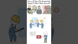 Accidentally Wiped 2 Million Bank Accounts 😱#darkhistory #historyexplained #staycurious #2danimation