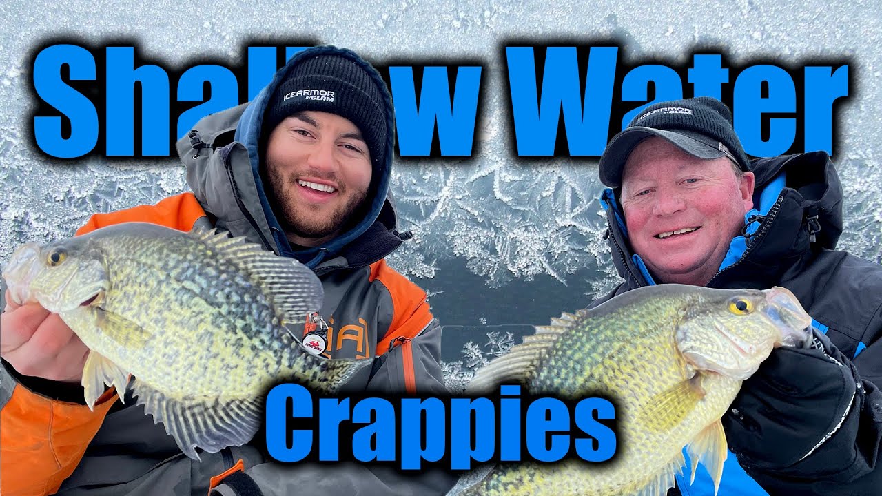 Late Ice Shallow Water Crappies! - YouTube