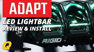 Rigid Industries Adapt LED Lightbar Install on Jeep Wrangler JK