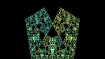 Geometric cycle - IFS Fractal animation