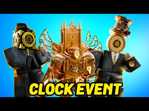 The Clock Event Is Here!