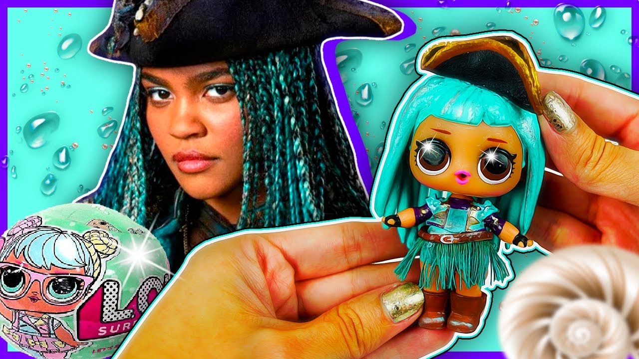 DIY UMA DESCENDANTS 2 💖 CUSTOM LOL Surprise Doll | Toy Tutorial | Lil