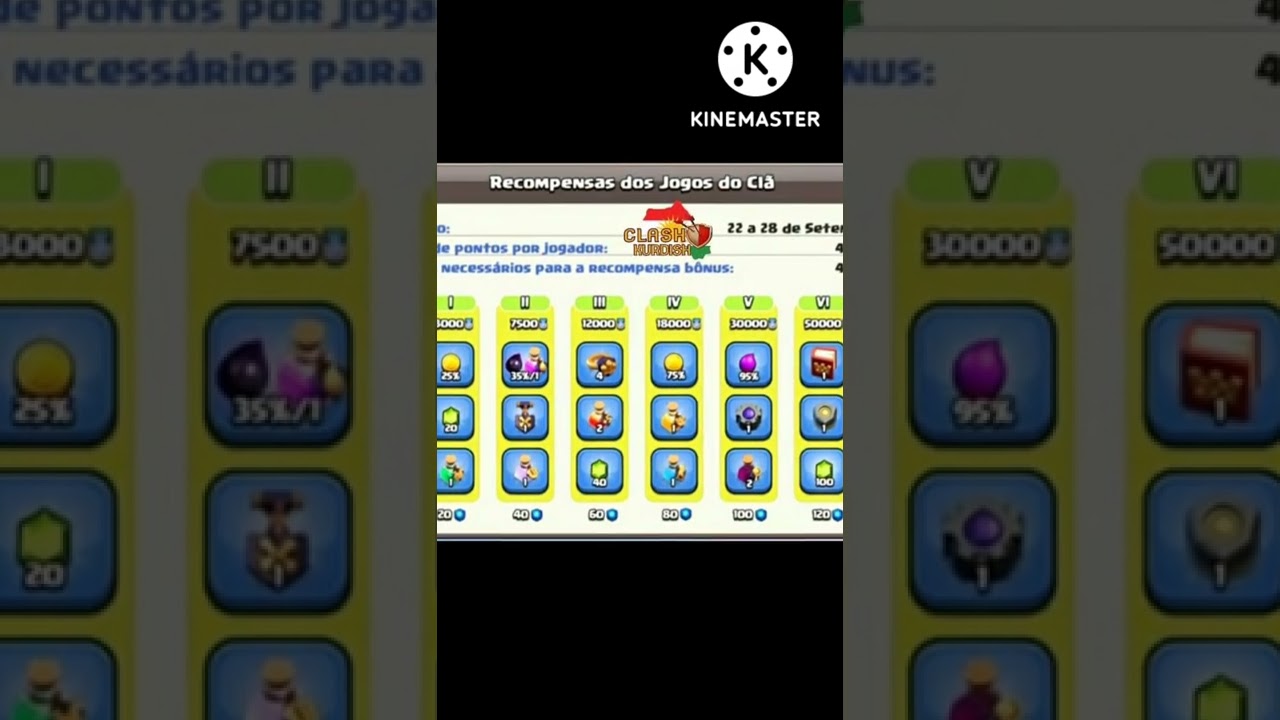 Clan game rewards 22 September clash of clans 