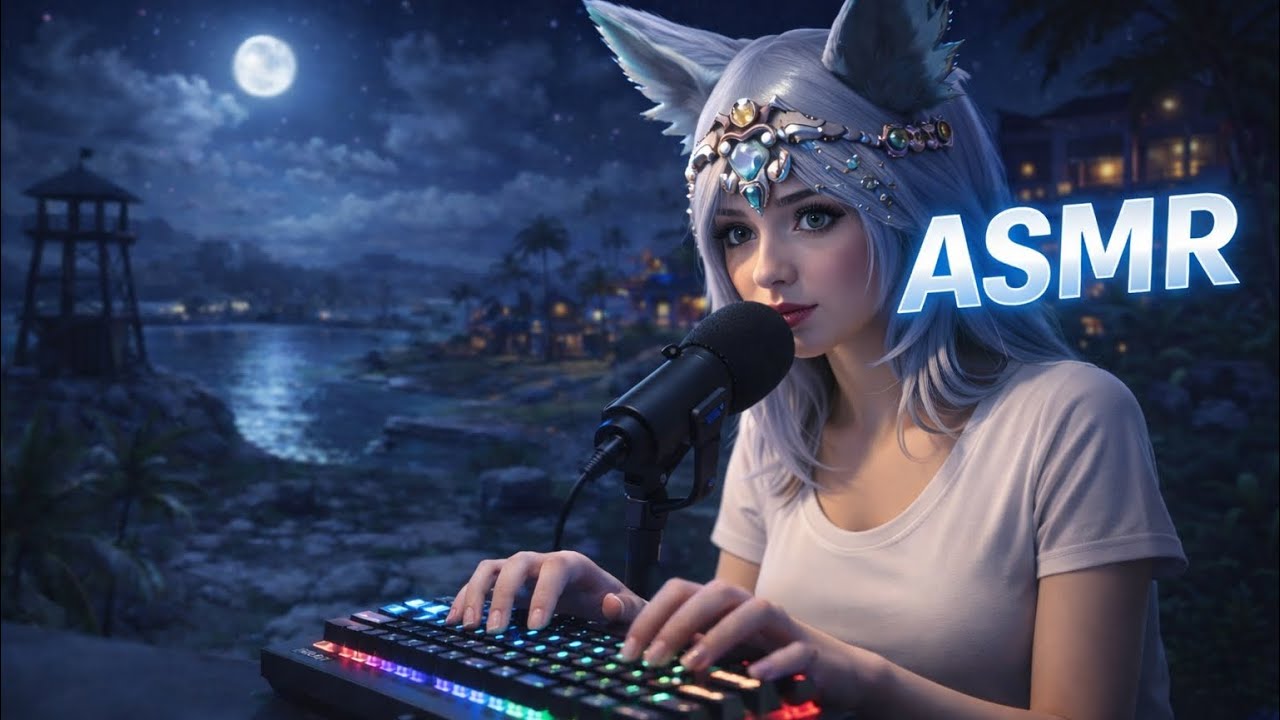 🫠😴ASMR Free Fire Ranked Gameplay 🔥 Keyboard & Whisper Sounds | 1st Place