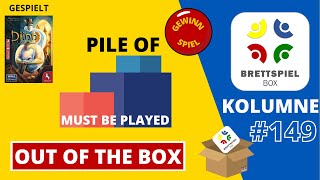 Brettspiel Kolumne der Brettspielbox   Pile of Must have Play   HD 1080p