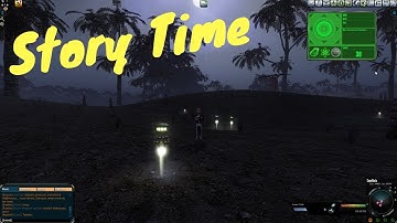 Entropia Universe: A 25 ped Mining Run, The Story of Treasure Island, and Cyberpunk