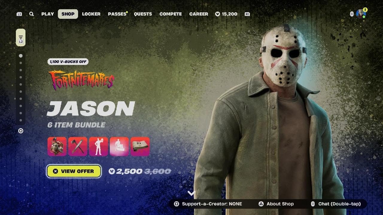 Cod Jason Bundle New Jason Bundle & Two New Halloween Emotes! Fortnite Item Shop October ...