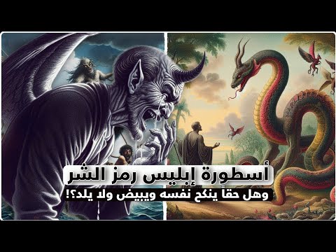 إبليس لوسيفر رمز الشر من ملك مقر ب إلى عدو أبدي
