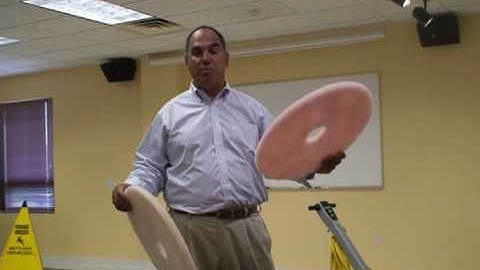 Floor Maintainers Part 4- Spray Buffing with a UHS Burnisher