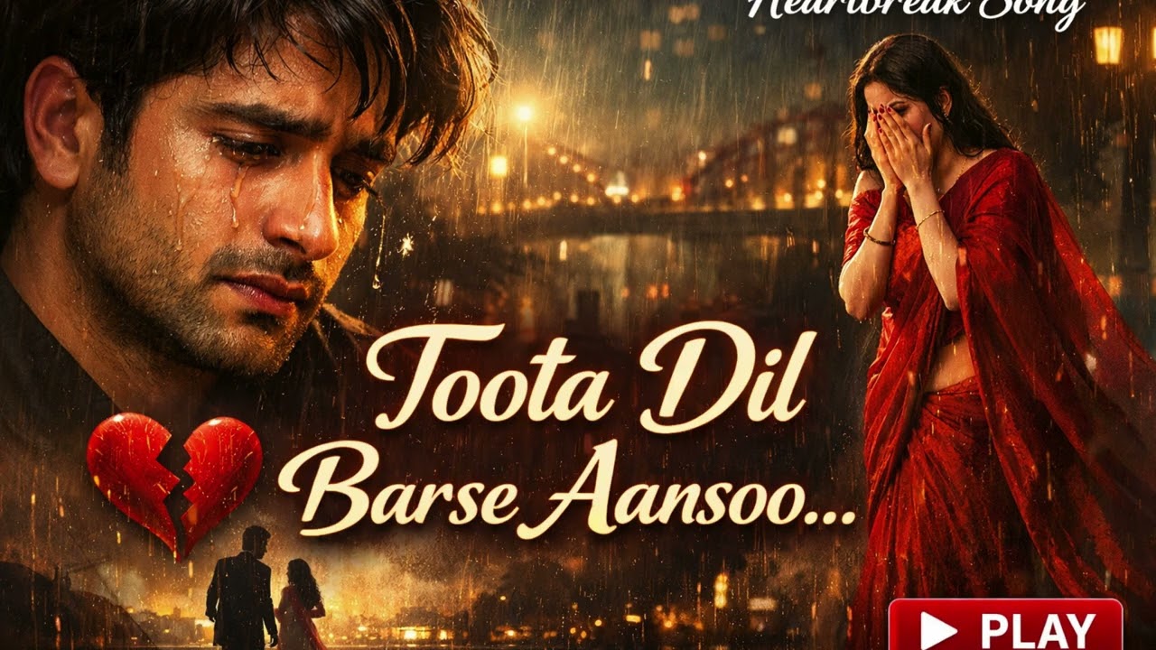 Toota Dil Barse Aansoo | sad bollywood song | heartbreak hindi song | toota dil song | Dard Bhare