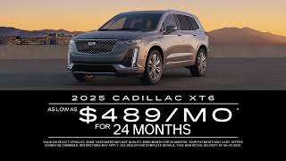 2025 Cadillac XT5 and XT6 offers at Cable Dahmer Cadillac in Kansas City!