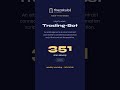 An arbitrage bot where the smart contract does the trading and a script pulls the strings.