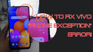 How To Fix Vivo Phone Exception Error - [romshillzz]