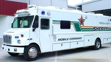 EVI custom 28-Ft. Mobile Command Step Van Conversion