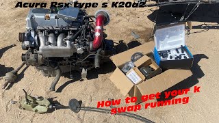 Acura Rsx type s ( parts needed for k swap )