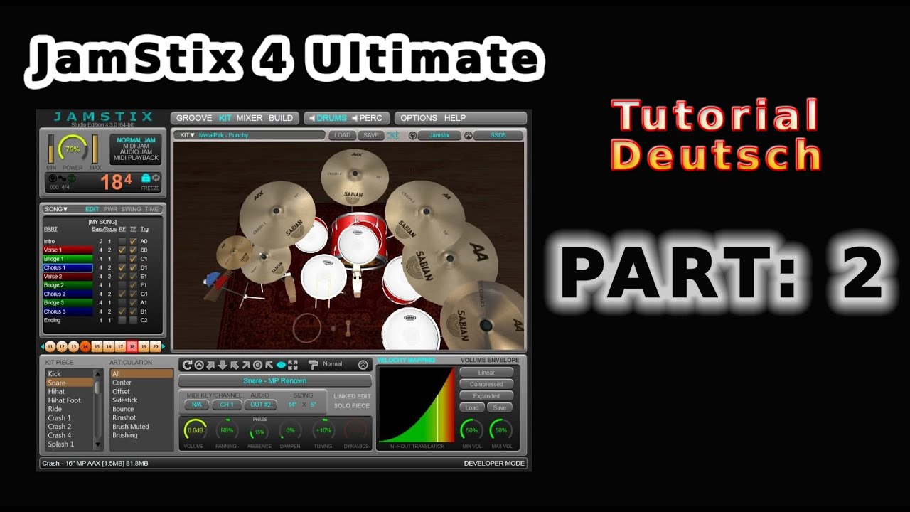 JamStix 4 Ultimate Tutorial Deutsch PART 2 YouTube