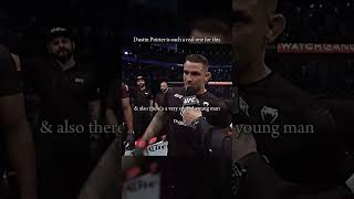This is why we love Dustin Poirier❤️‍🩹