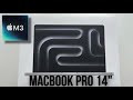 MacBook Pro 14" M3 Silver РАСПАКОВКА!