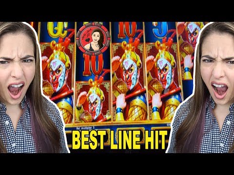 BEST LINE HIT EVER on Lucky Fortune Slots in Vegas w/ Lady Luck HQ
