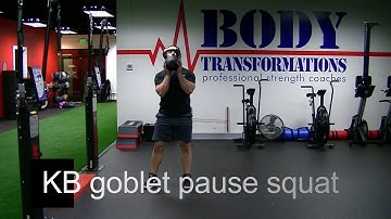 KB Goblet Pause Squat