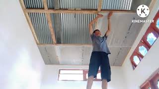 BK Carpenter//Great working idea//AC board ceiling lagana ka Sahi trick
