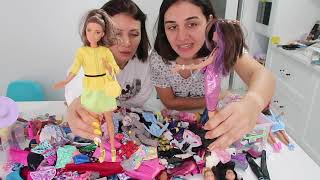 Her Şey Mavi̇ Ve Pembe Barbi̇e Kombi̇n Challenge 1 Dkda Konseptli̇ Barbi̇ Kombi̇n Çalinç Bidünyaoyuncak