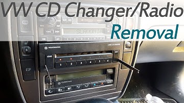 VW Passat, Polo, Golf, Bora CD Changer Radio Removal No Special Tools Needed!!!