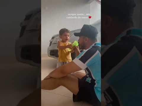 Murilo Huff compartilha vídeo com seu filho, Léo, fruto do relacionamento com Marília Mendonça