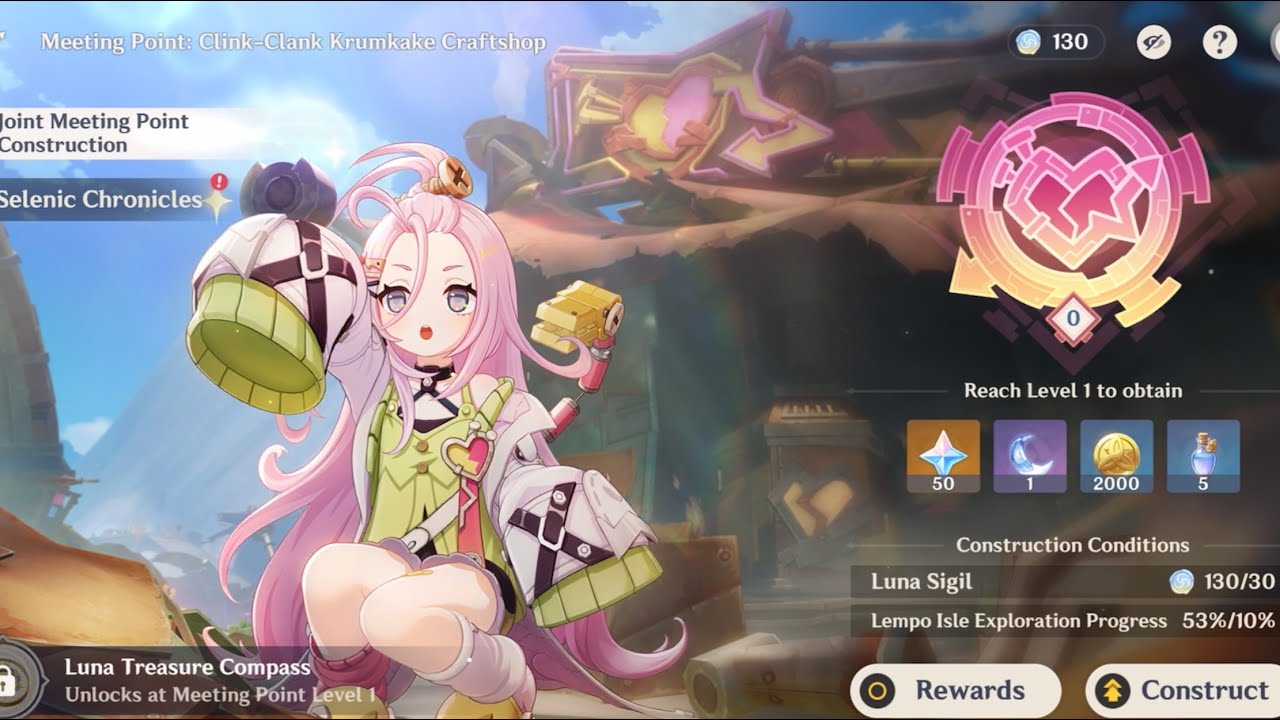 [Genshin Impact] Хроники места встречи: Мастерская по приготовлению крумкаке «Клинк-Кланк» • Робо...