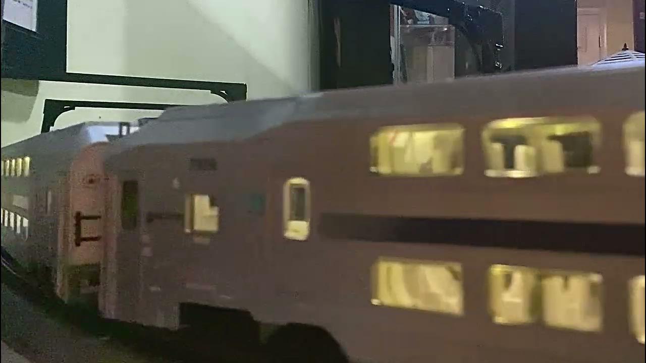 HO Scale New Jersey Transit Station Level Fly By YouTube