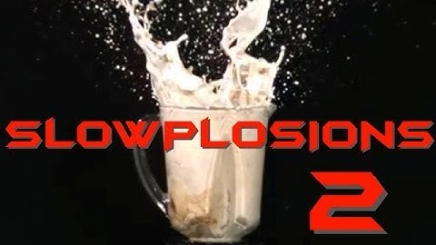 Slowplosions #2 (slow motion blender explosions)