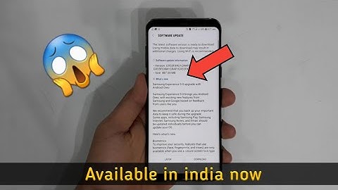 Samsung S8/S8 plus got the Official Android Oreo in india