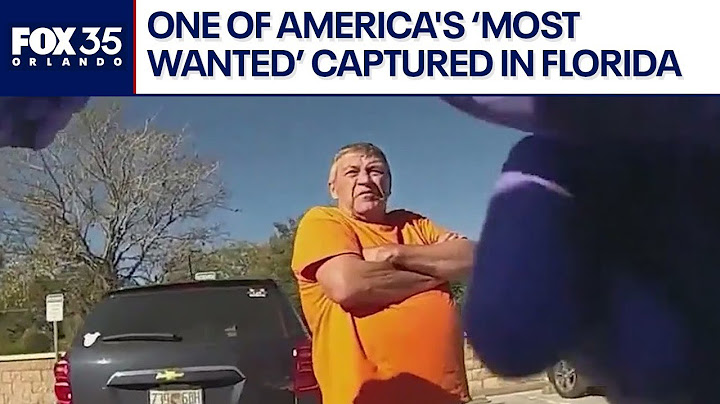 FBI Most Wanted fugitive captured in Florida