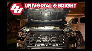 LED Dome Light with Switch Under Hood Engine Lighting with Baja Designs | CRAZY BRIGHT & so small!!!
