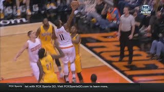 Markieff Morris's Dunk Fail Draws Laughs | Pacers vs Suns | January 19, 2016 | NBA 2015-16 Season