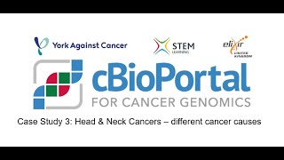 York Against Cancer Enthuse partnership - cBioPortal P53 practical: Case Study 3