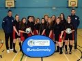 COMMUNITY: Chris McCann and Haris Vuckic at Premier League Girls Football project COMMUNITY: Chris McCann and Haris Vuckic at Premier League Girls Football project