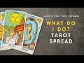 Quick & Easy Tarot Spreads🎴: *What Do I Do?* Tarot Spread