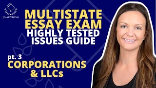 MEE HIGHLY TESTED ISSUES GUIDE Part 3  CORPORATIONS and LLCs