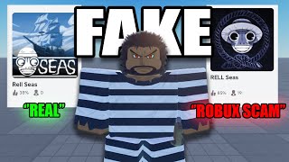 I Played The Rell Seas Scam Games..