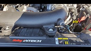 2020 Jeep Gladiator Holley Intech Cold Air Intake