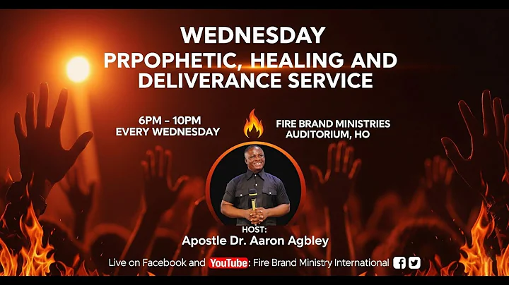 10-11-2025||PROPHETIC,HEALING AND DELIVERANCE WITH APOSTLE DR. AARON AGBLEY LIVE FROM FIRE CITY, HO.