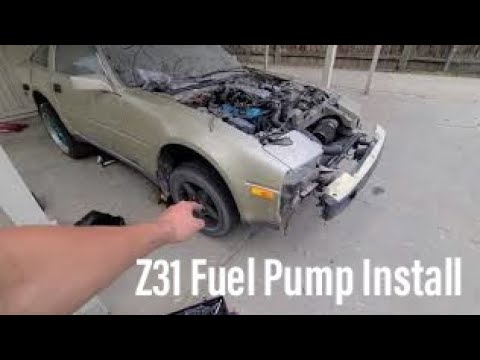 Z31 300zx Fuel Pump Install!!!! 